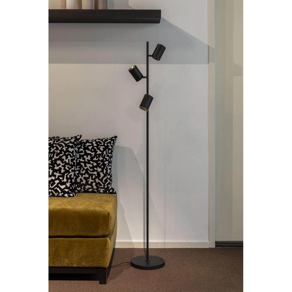 Stehlampe Megano schwarz 3-flammig Artdelight 8720701100671