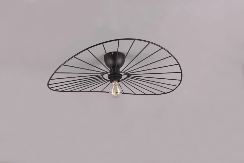 Deckenleuchte Chapeau Schwarz Trio 4017807574098