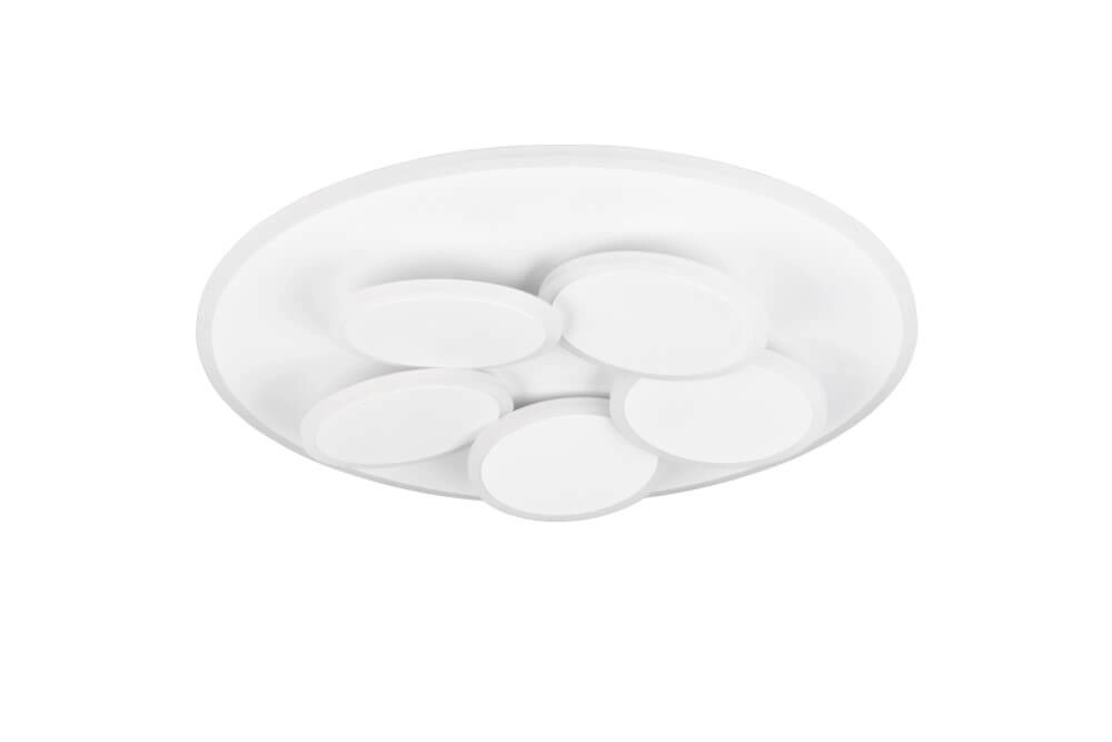 Moderne Deckenleuchte Mandala weiß Ø 48cm Trio 4017807614077