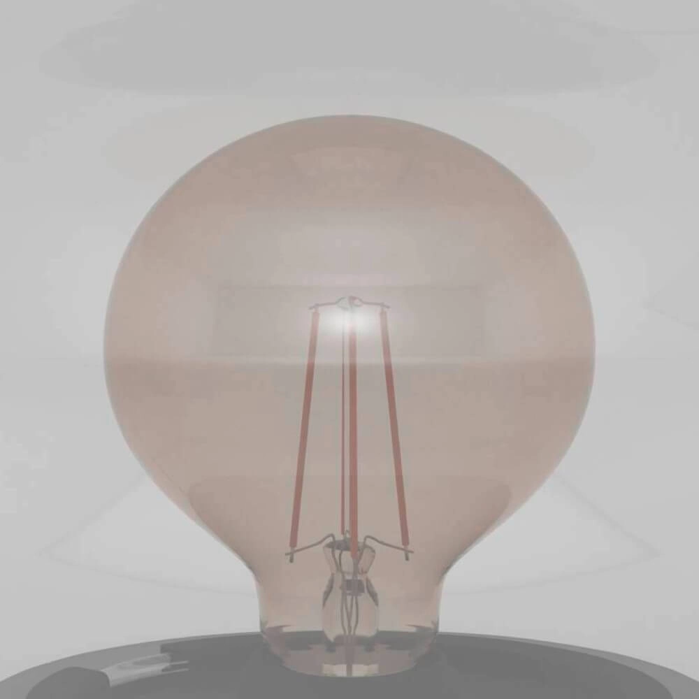 Tischlampe aus Rauchglas Madonnina Ø 33cm Eglo 9008606274963