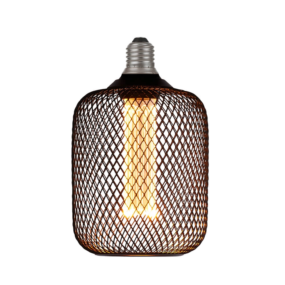 Mesh-Lichtquelle Lampy schwarz Ø 10cm