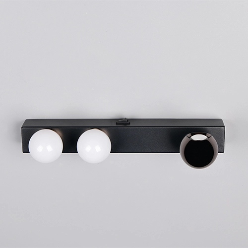 Wandlampe Arpino Schwarz 30cm Trio 4017807683622