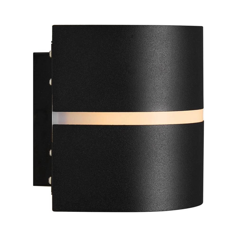 Schlanke Wandleuchte Sibelis schwarz Nordlux 5704924017681