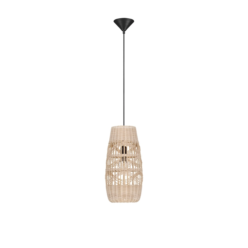 Pendelleuchte Riu Ø 22cm Rattan Lyora 5212017477583