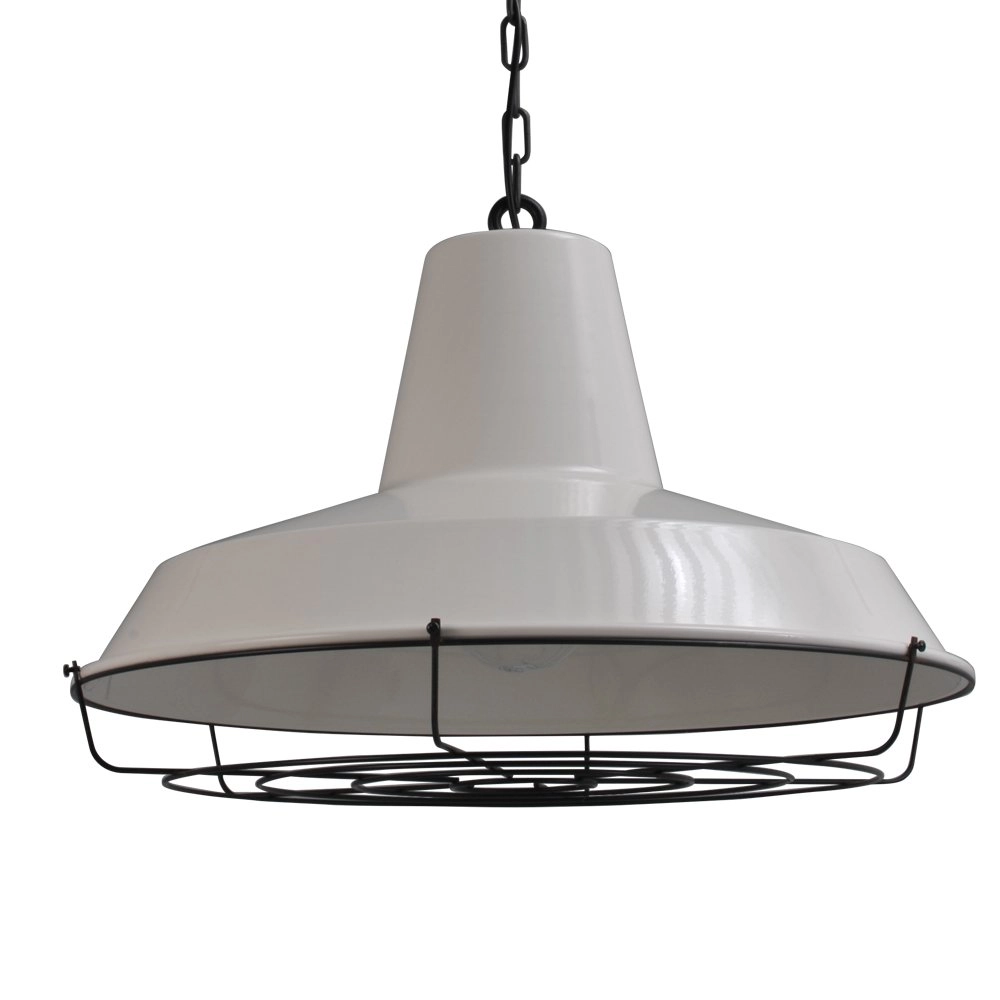 Pendelleuchte Prato XXL Industria 67 Grid weiß mit schwarz Masterlight 8718121234991