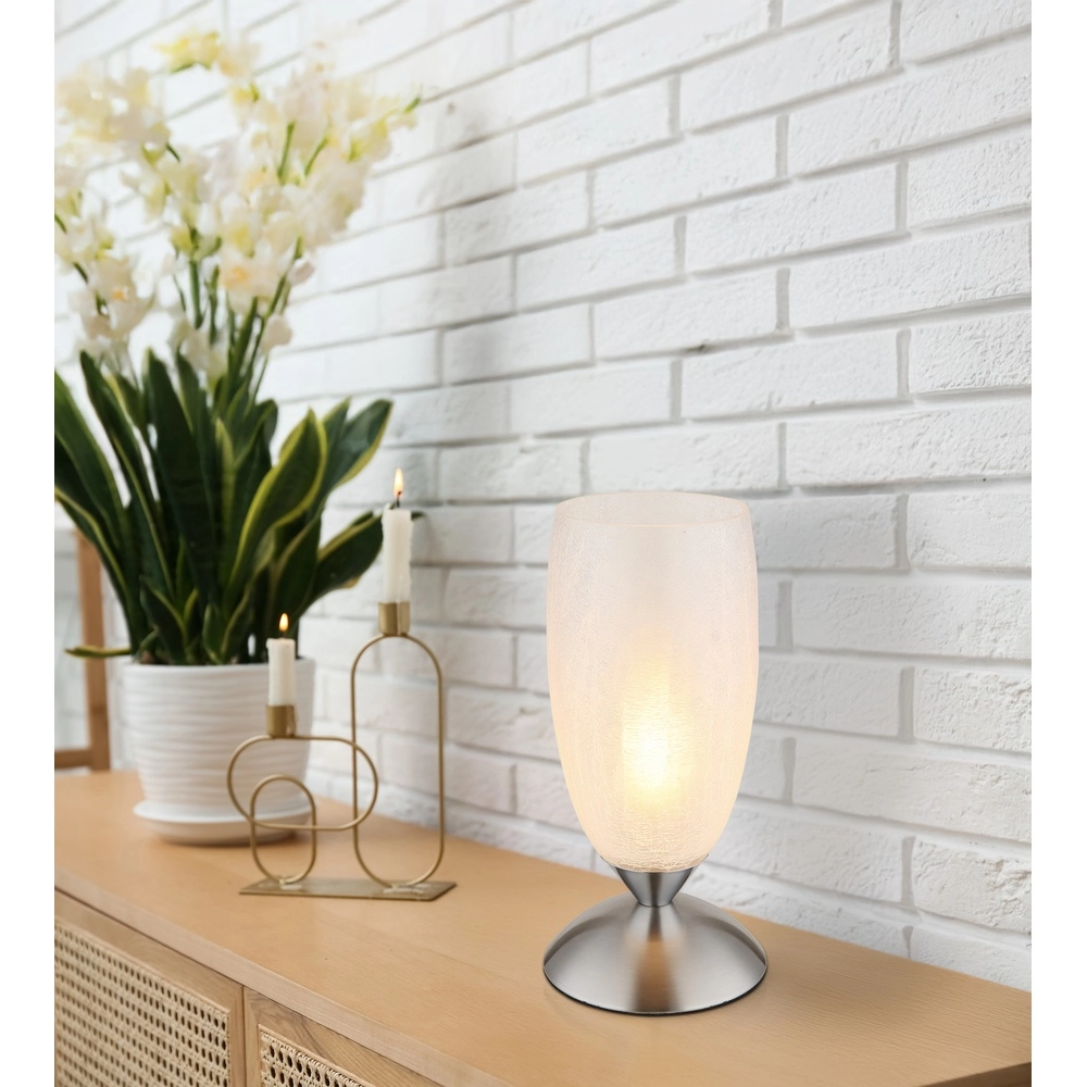 Klassische Tischlampe Auriga Chrom Globo 9007371208760