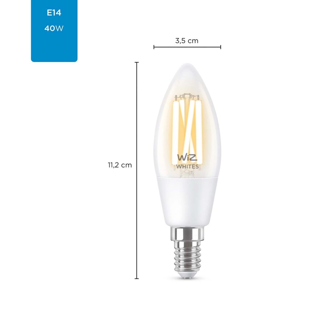 Lichtquelle 4,9W - E14 - Led 2700–6500 K WiZ 8718699787196