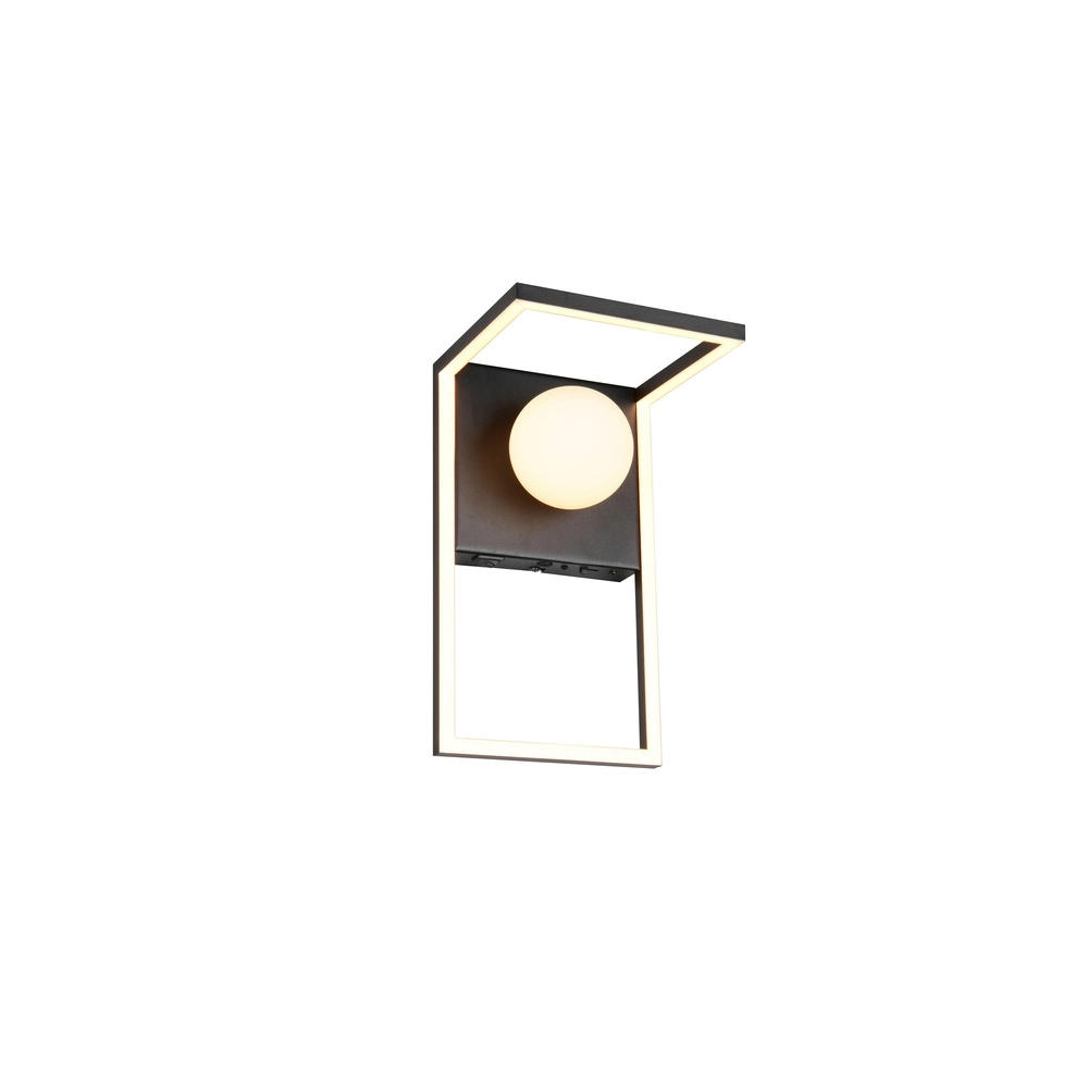 Design-Wandlampe Arola Schwarz Trio 4017807683530