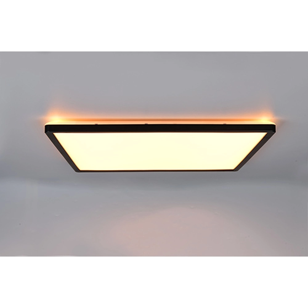 Quadratische Deckenlampe Emra Schwarz 42 cm Trio 4017807704198