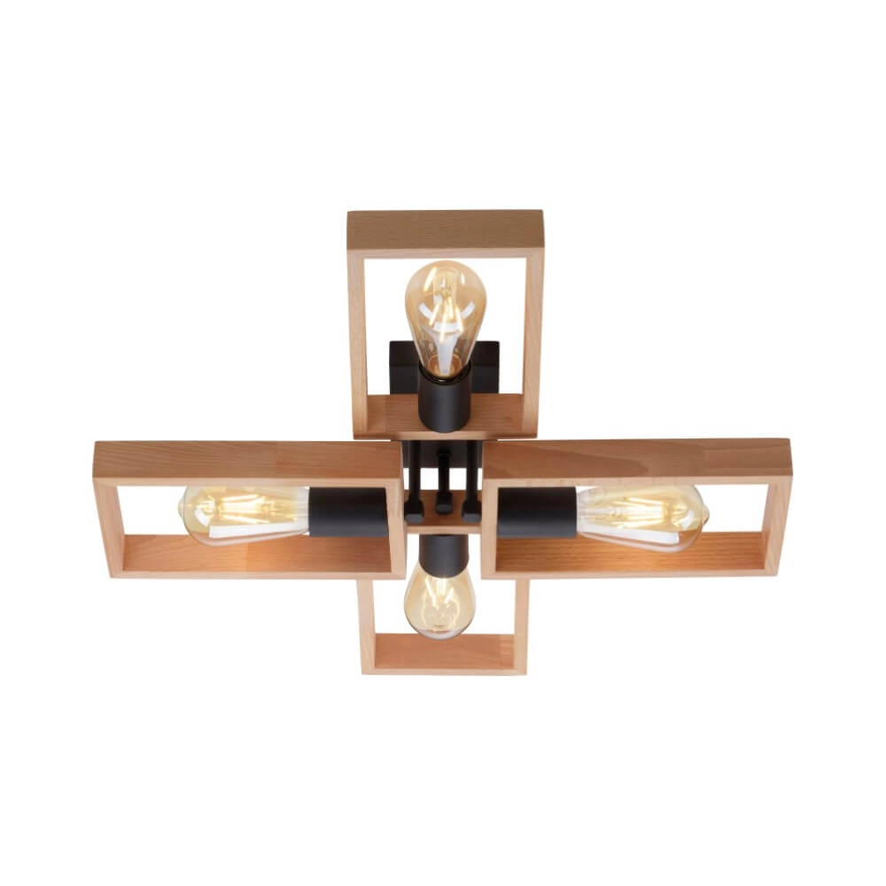 Ländliche Deckenleuchte Franky 4-Licht Just Light 4043689967949