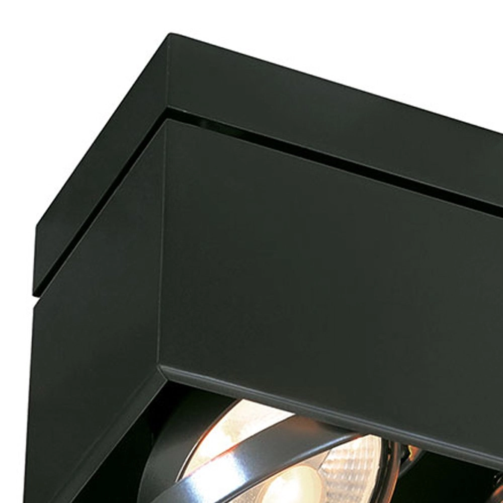 Deckenstrahler Kardamod  Square 2-flammig schwarz SLV 4024163149761
