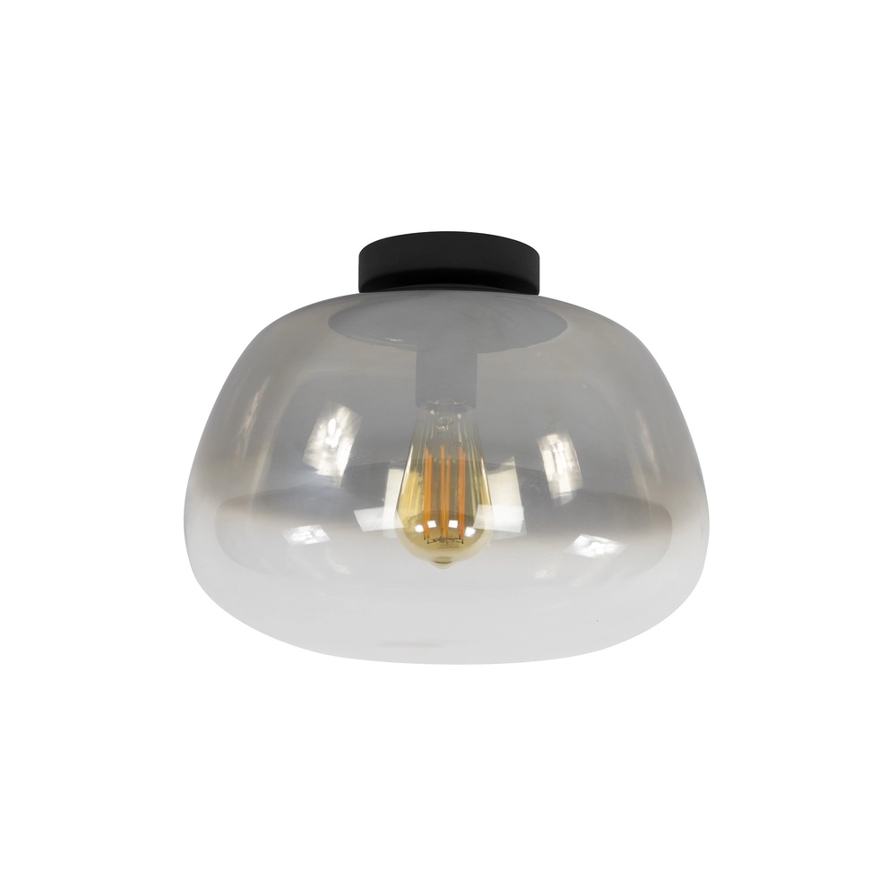 Glasdeckenlampe Pulse Ø 36cm – Rauchglas Lyora 8716803512047