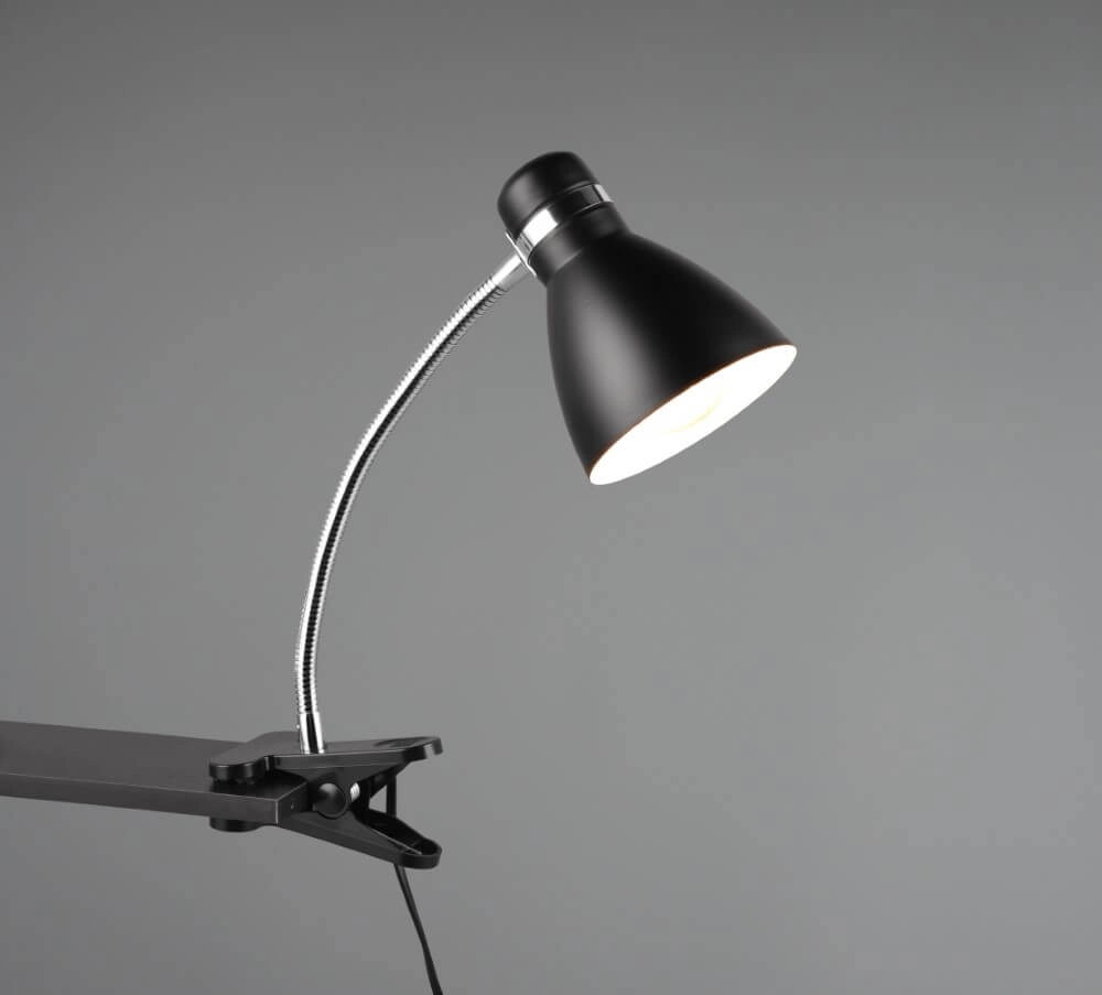Klemmlampe Harvey Schwarz Trio 4017807575095