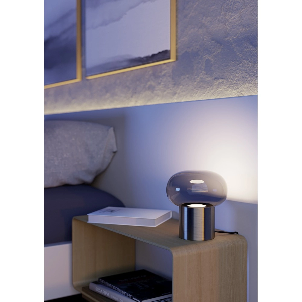 Design-Tischlampe Bravino Nickel Ø 15,5 cm
