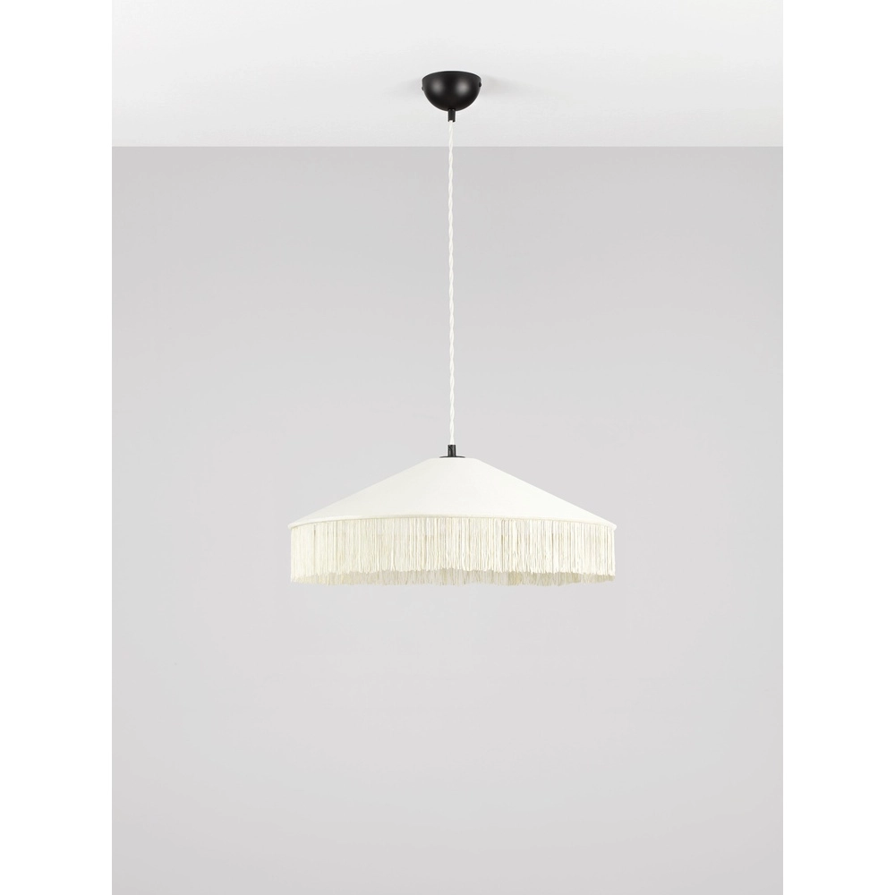 Tiffany-Pendellampe Velvy Beige Lyora 5212017493781