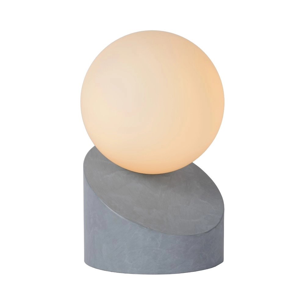 Design-Tischlampe Len Grau