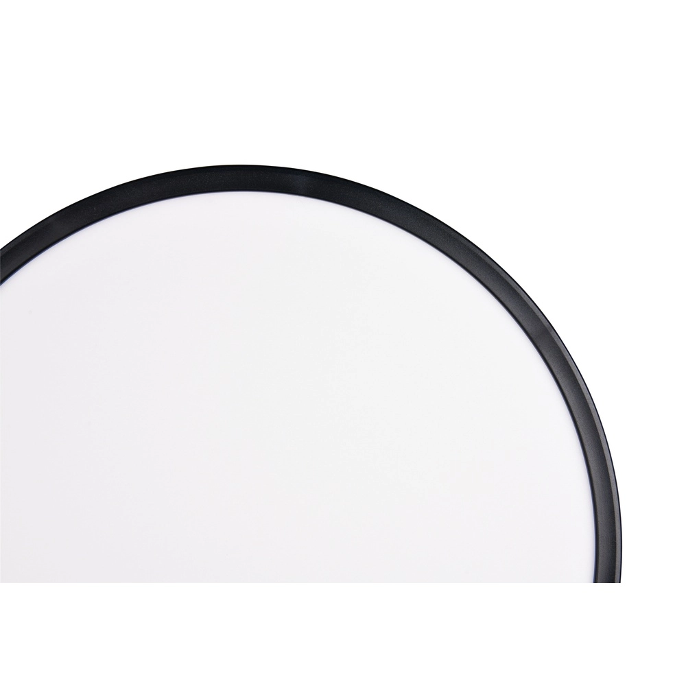 Runde Deckenlampe Emra schwarze Ø 42cm Trio 4017807704150