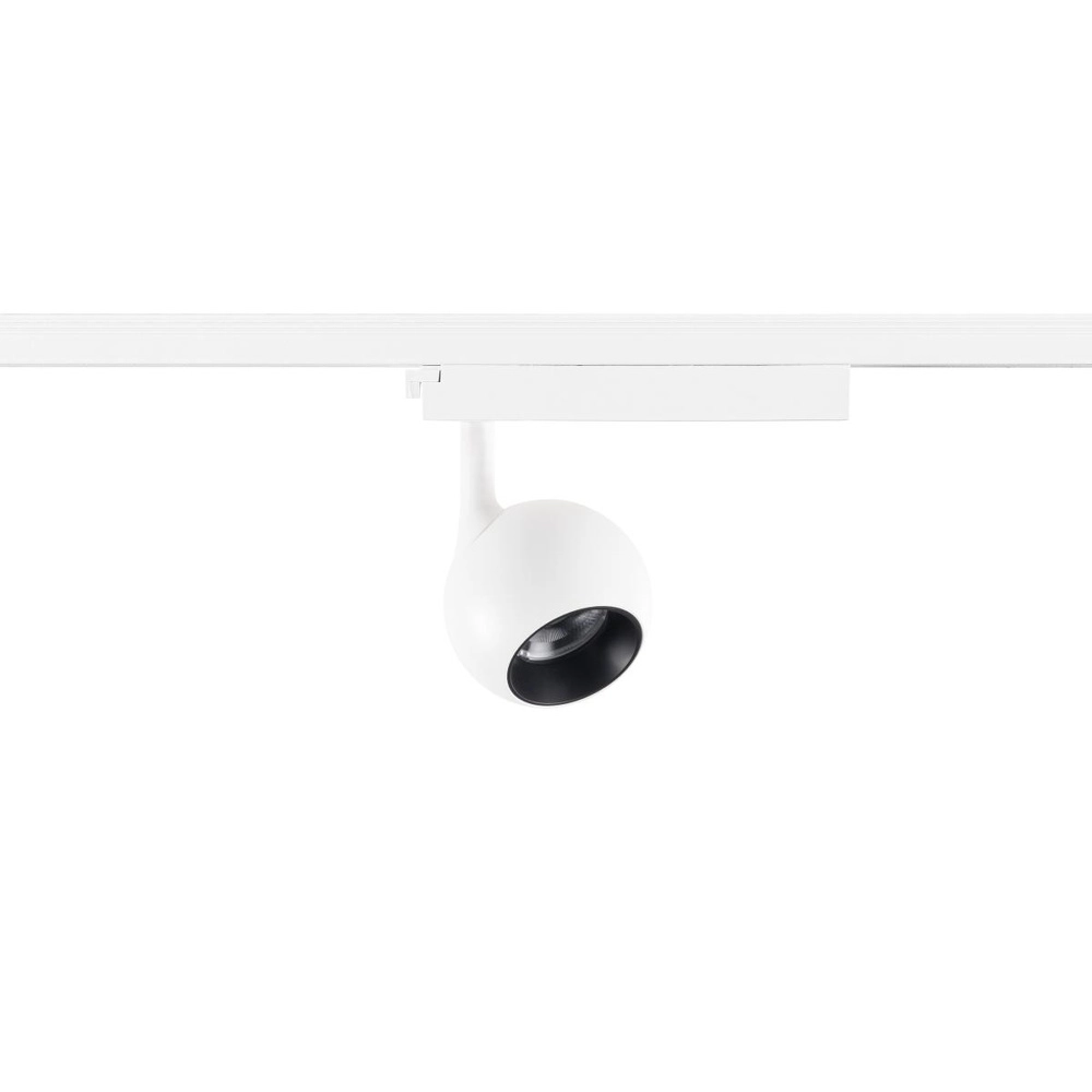 Gleisplatz Light Eye 2.0 1-phasig weiß mit schwarz 3000K SLV 4024163315739
