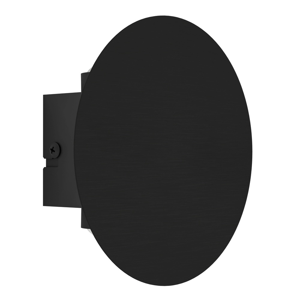 Elegante Wandlampe Talamello Ø 15cm – schwarz – LED