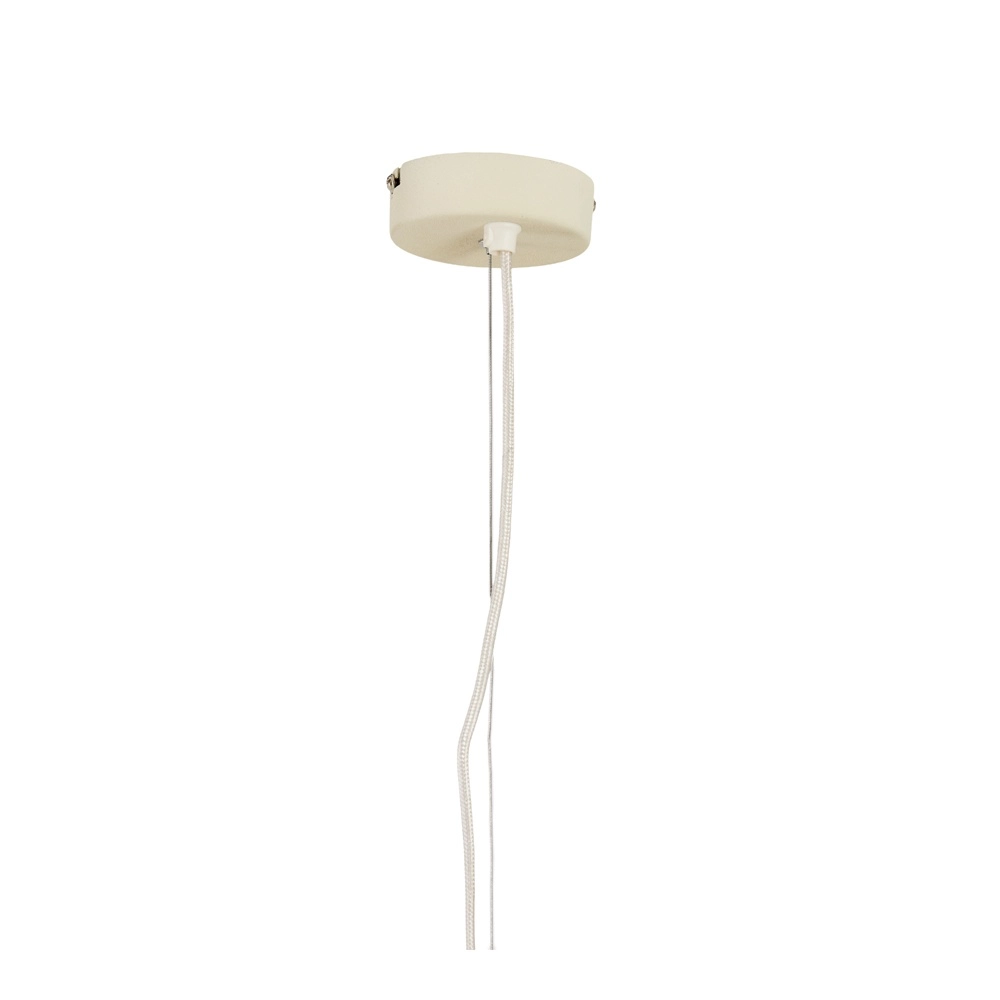 Japandi-Pendellampe Alameda weißer Ø 56cm Light & Living 8717807778781