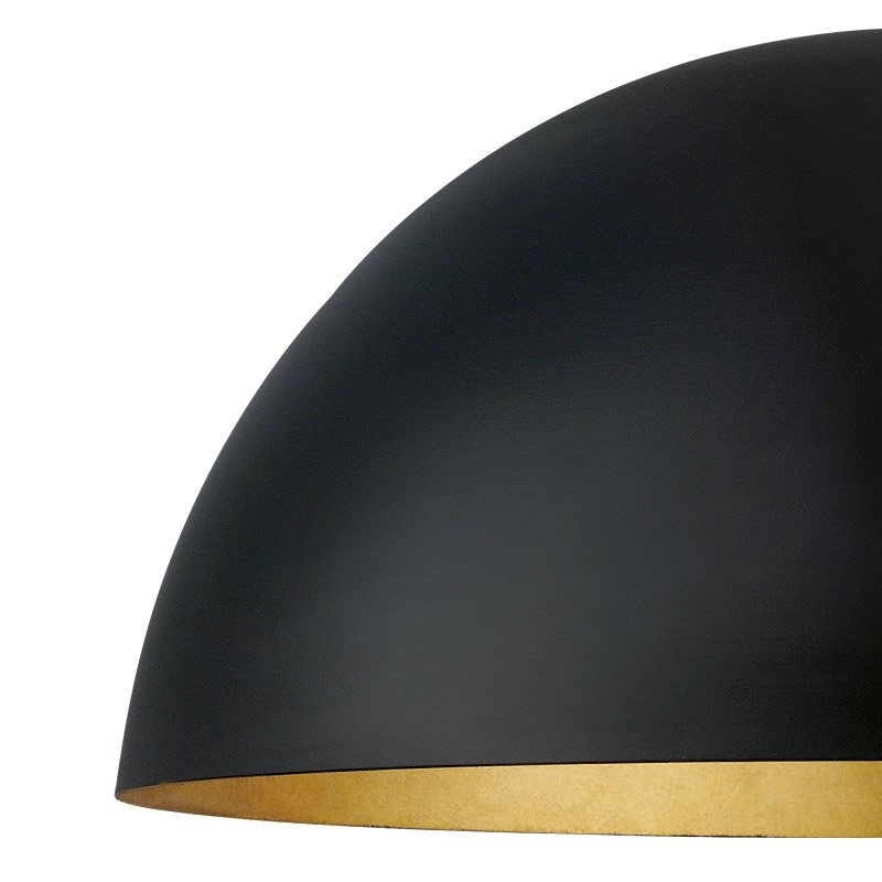Pendelleuchte Gaetano 1 38 cm schwarz - gold Eglo 9002759949358