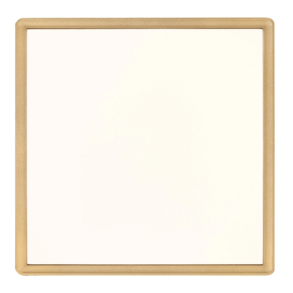 Deckenlicht Sapana Quadrat 29,4 cm Gold Globo 9007371457427