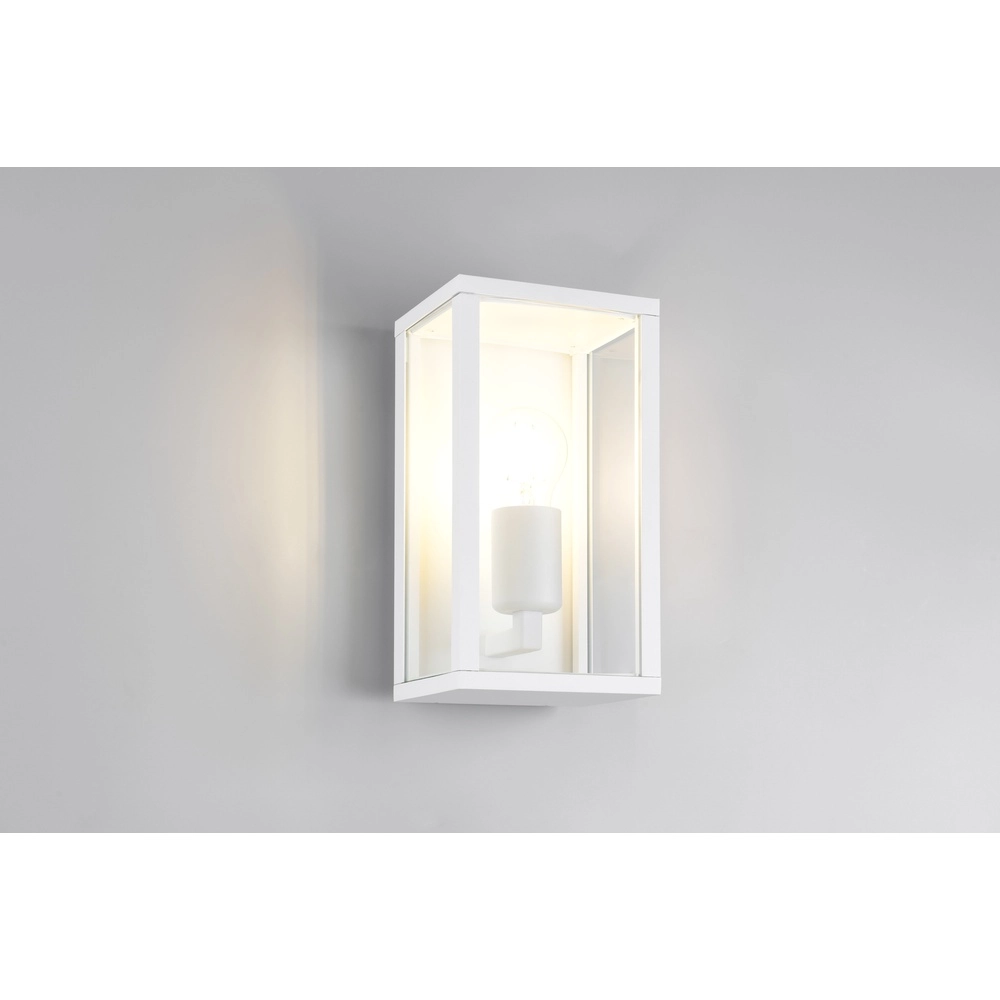 Design-Wandleuchte Garonne weiß 26cm Trio 4017807647525