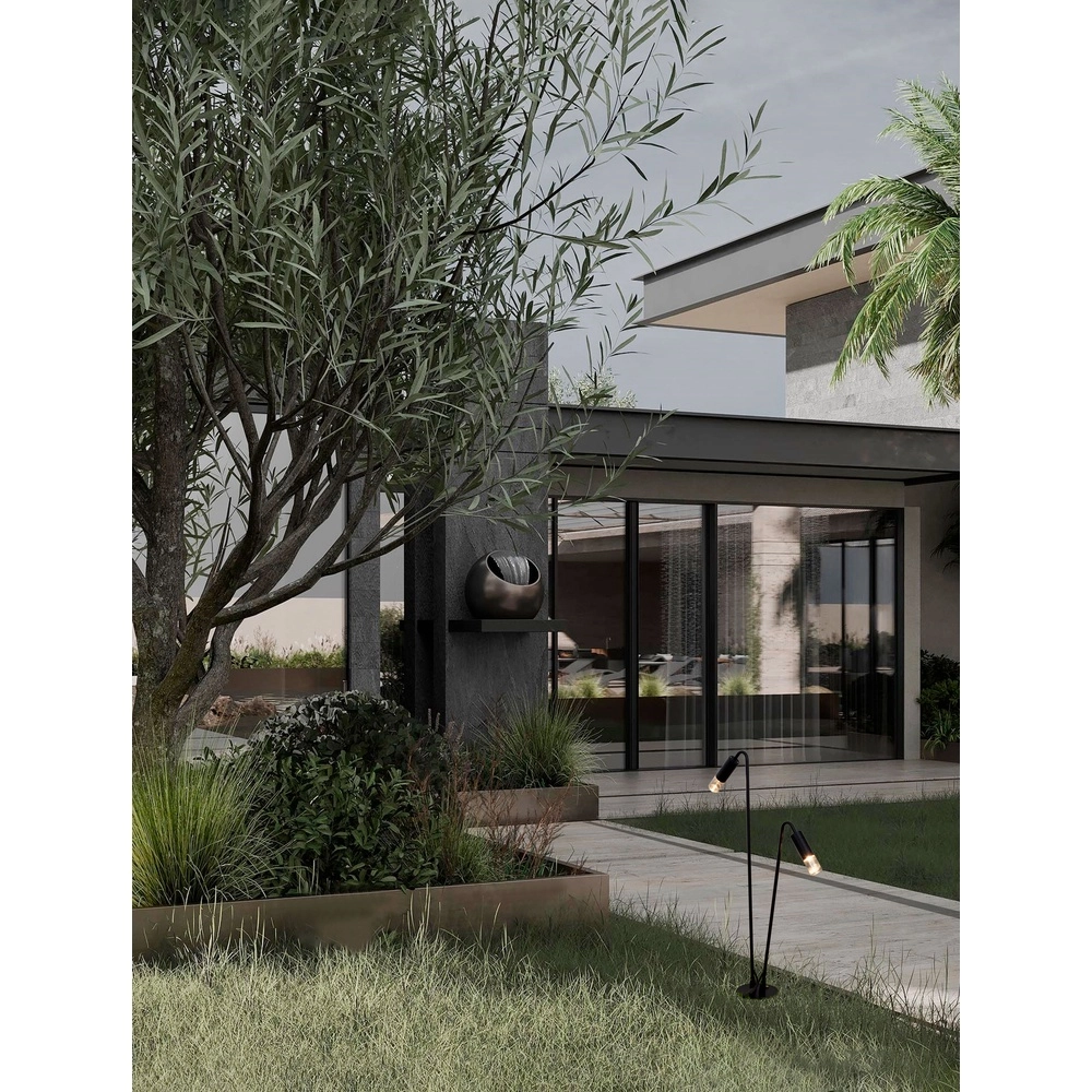 Gartenleuchte Aether doppelt anthrazit Lyora 5212017453952