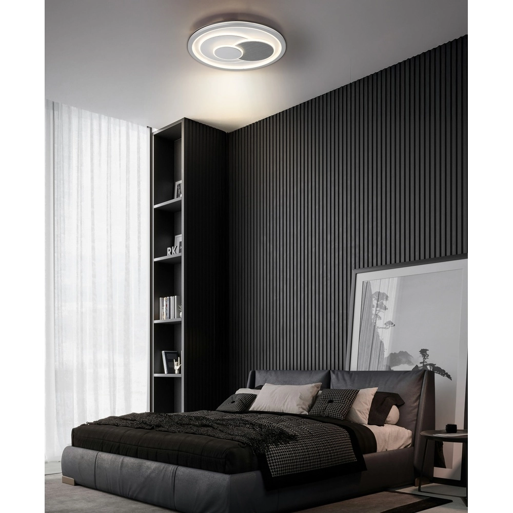 Deckenlampe Ruiz I weißer Ø 48 cm Globo 9007371533800