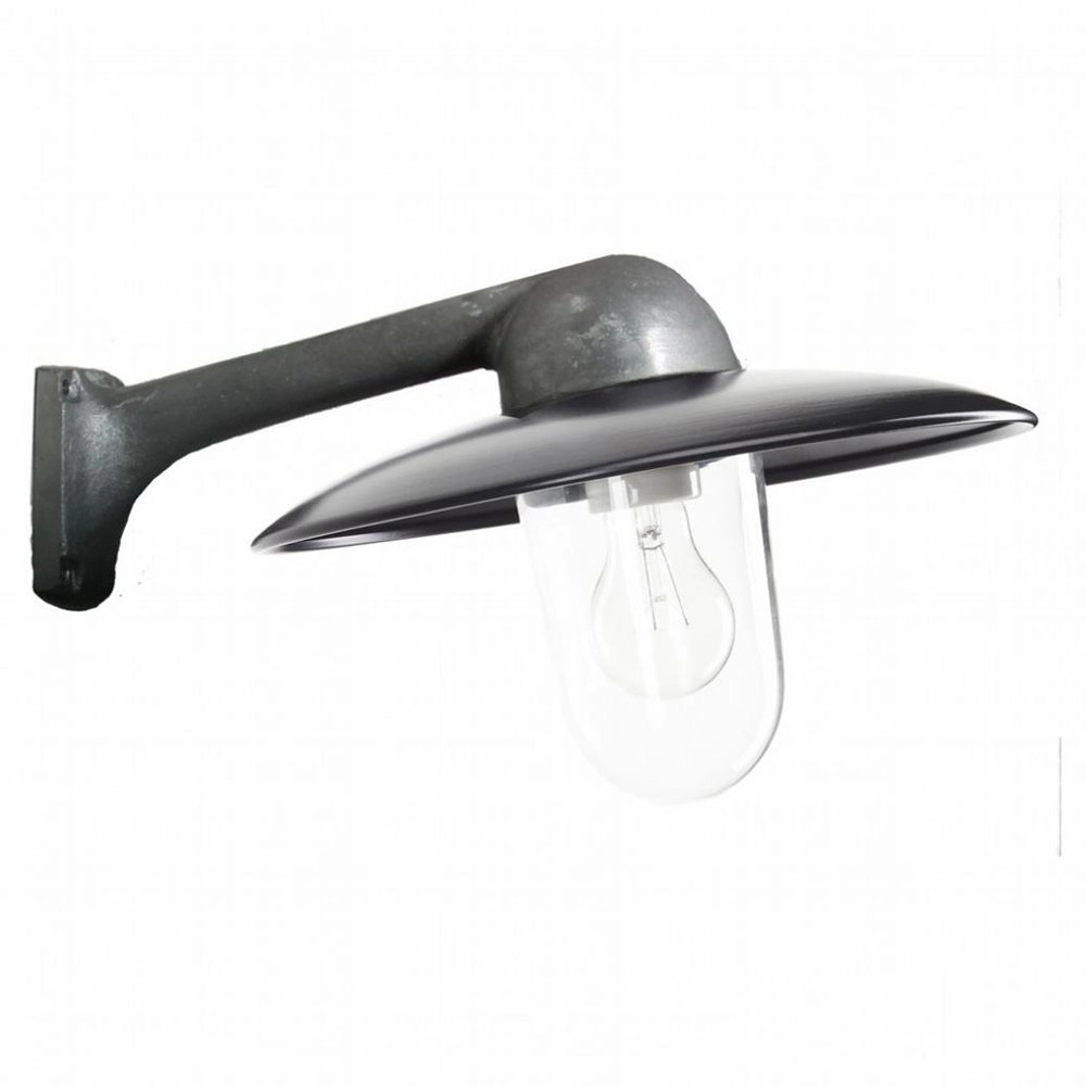 Industrie Außenlampe Fabrique Anthrazit mit Schwarz
