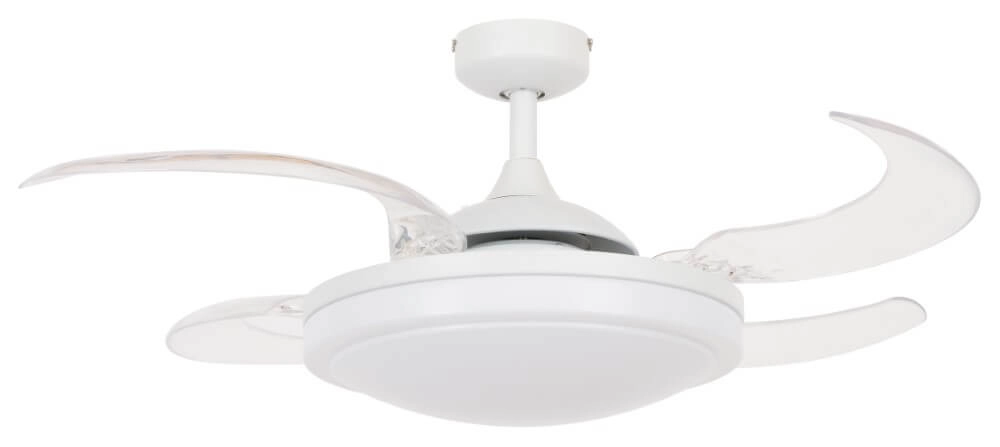 Weißer Deckenventilator Fanway Evora Ø 91,5cm
