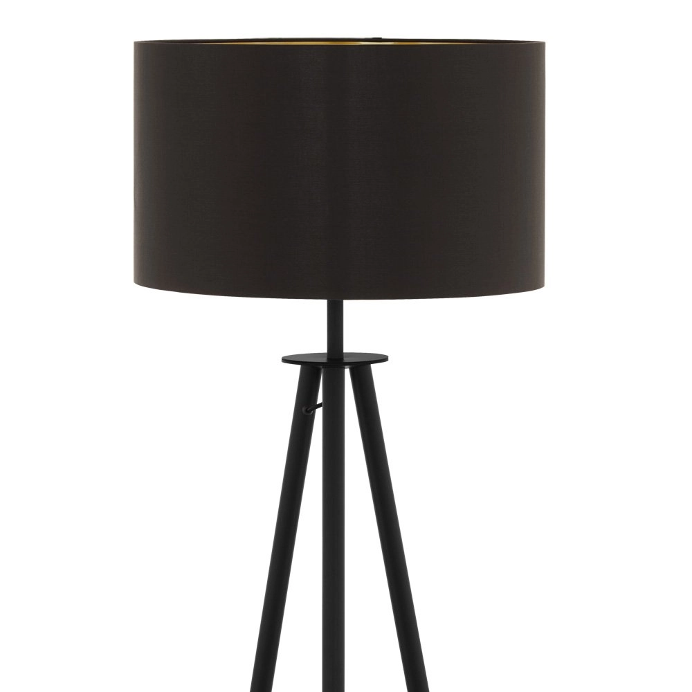 Tischlampe Lampenschirm Bidford Tripod Cappuccino Eglo 9002759440985