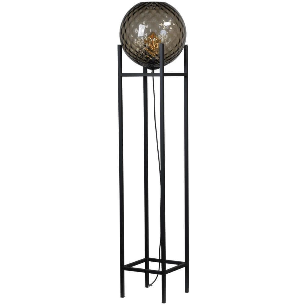 Stehlampe Baloton mit geripptem Glas Masterlight 8718121210841