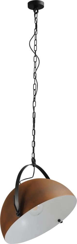 Pendelleuchte Larino 50 braun mit weiß Masterlight 8718121234434