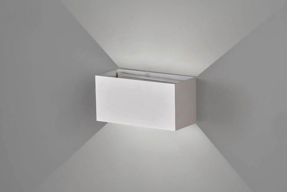 LED-Wandleuchte Wallo Silber grau Fischer & Honsel 4003694305181