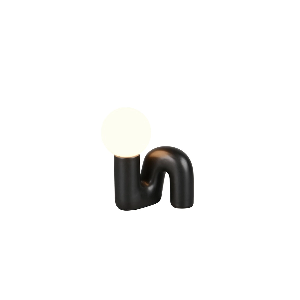 Tischlampe Quinn Schwarz Trio 4017807682274