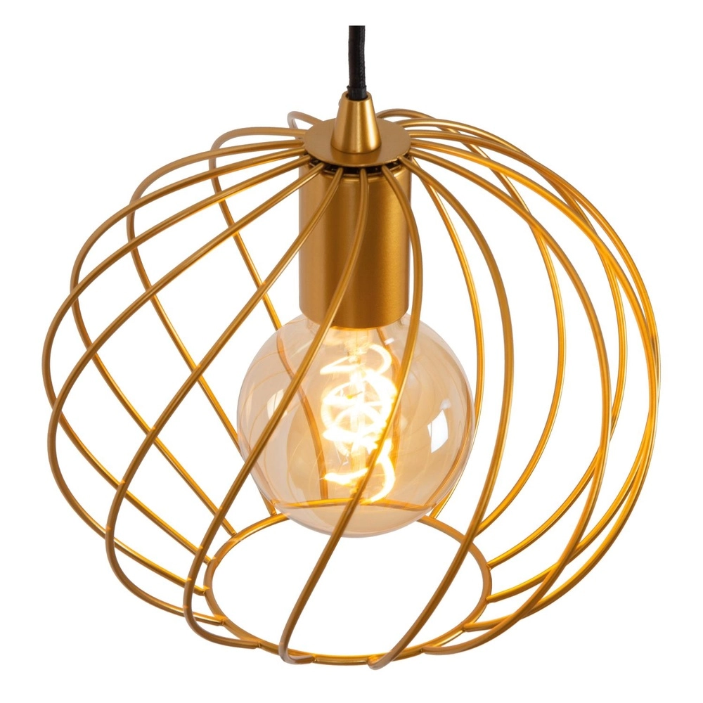 Pendellampe Danza Ø 50cm Gold Lucide 5411212211569