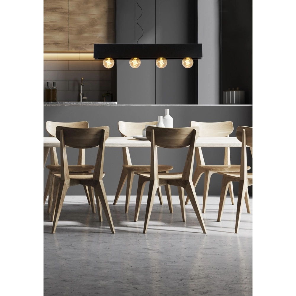 Design-Pendellampe Surtus 4-Licht Schwarz Lucide 5411212302397