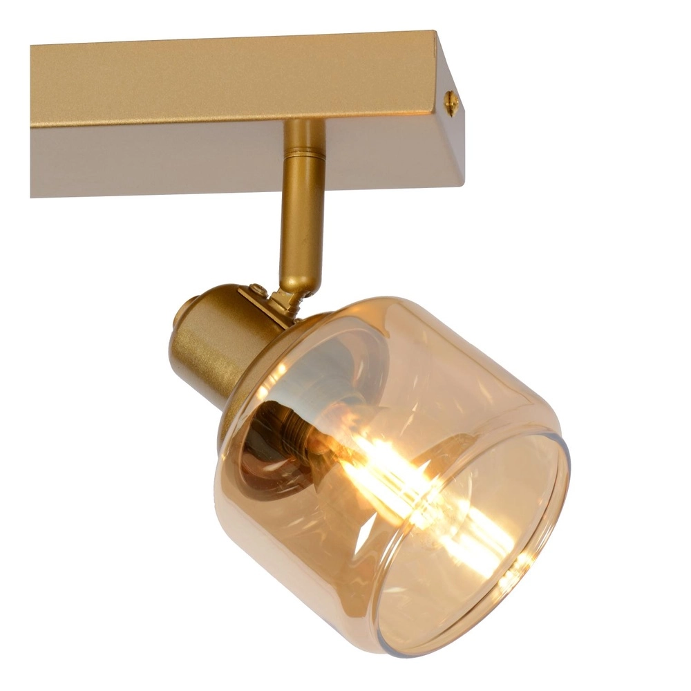 Deckenlampe Bjorn 2-Licht Gold Lucide 5411212771223