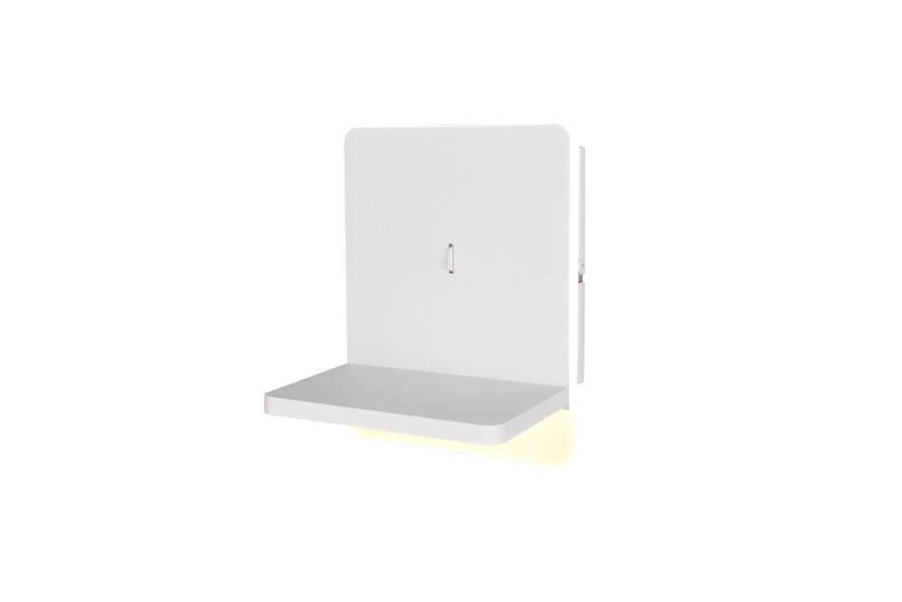 LED-Wandleuchte für Schlafzimmer Fairfield Weiß Trio 4017807614770
