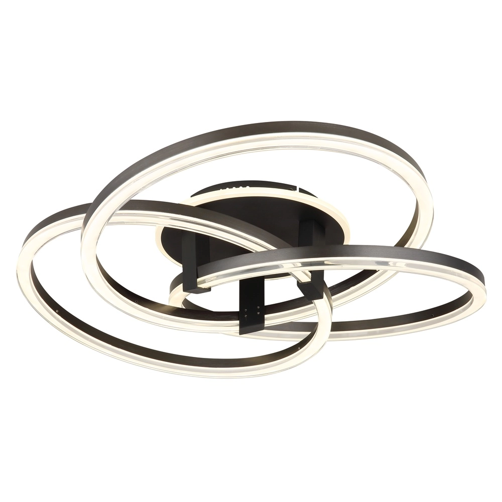 Design-Deckenlampe Tris Anthrazit