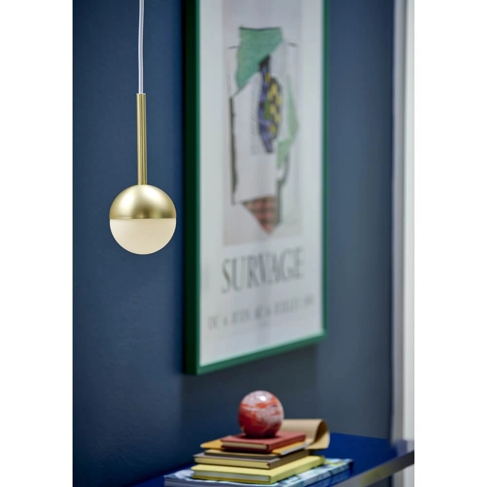 Design der Pendelleuchte Contina Messing 1-flammig Nordlux 5704924006463