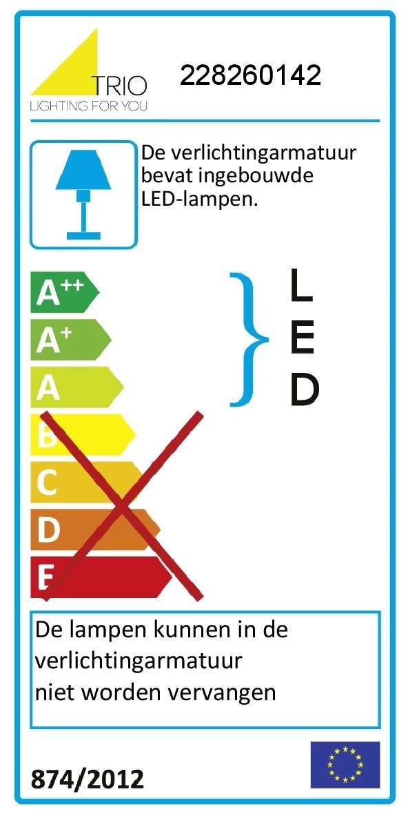 LED-Außenleuchte Yangtze Anthrazit Trio 4017807279535