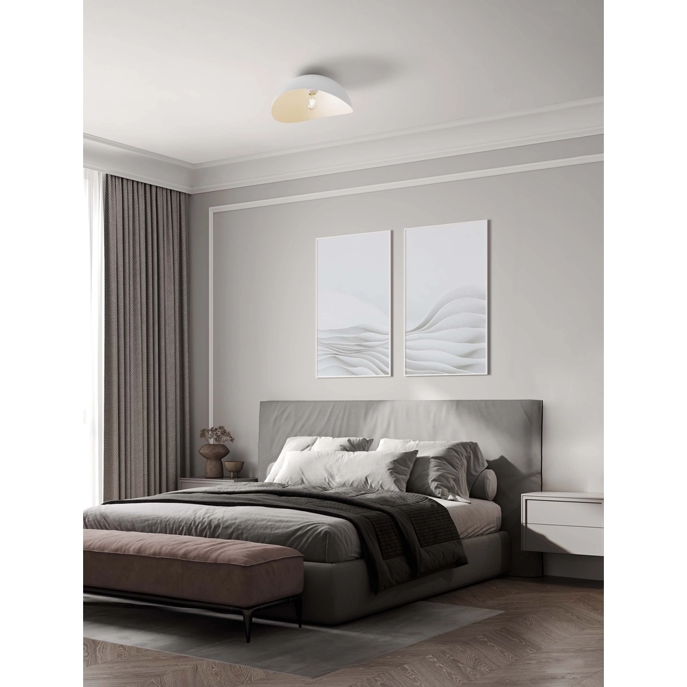 Deckenlampe Opsi weiß Ø 40cm Lyora 5212017458032