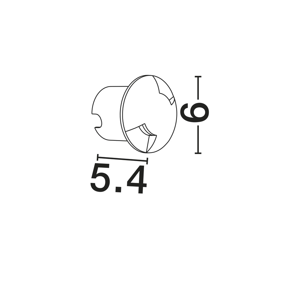 Einbauleuchte Eris Schwarzes Doppelzimmer Lyora 5212017471697