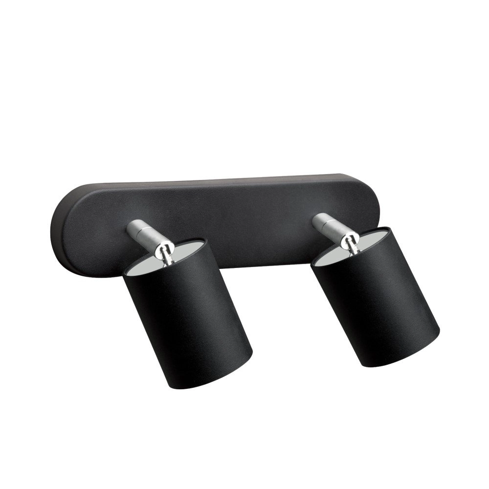 Doppelter Spot Eye schwarz