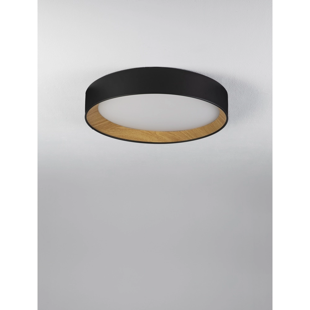 Deckenlampe Stake schwarz Ø 45cm Lyora 5212017445933