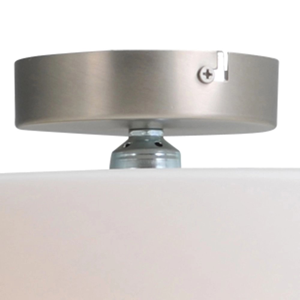 Deckenleuchte Cilindra 35 cm weiß mit Metallic-Grau Masterlight 8718121133799