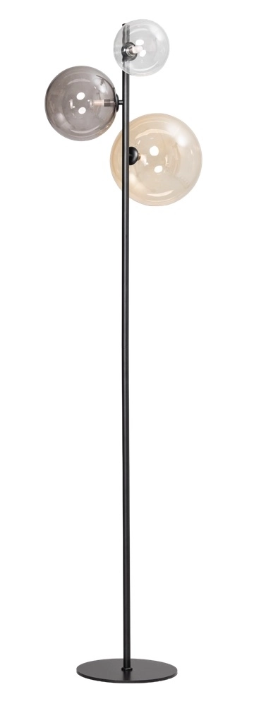 Glas-Stehlampe Shelly mit Zwiebeln