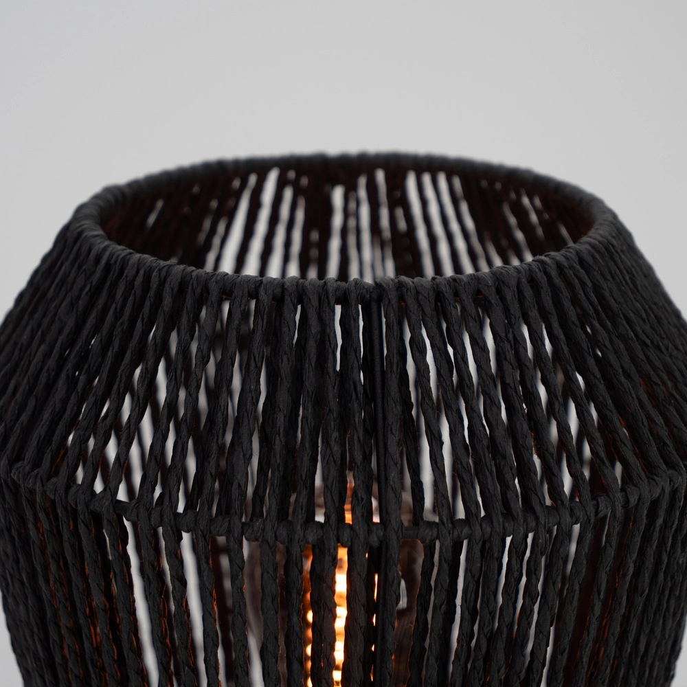 Seiltischlampe Persley Ø 22cm – schwarz Eglo 9002759441074